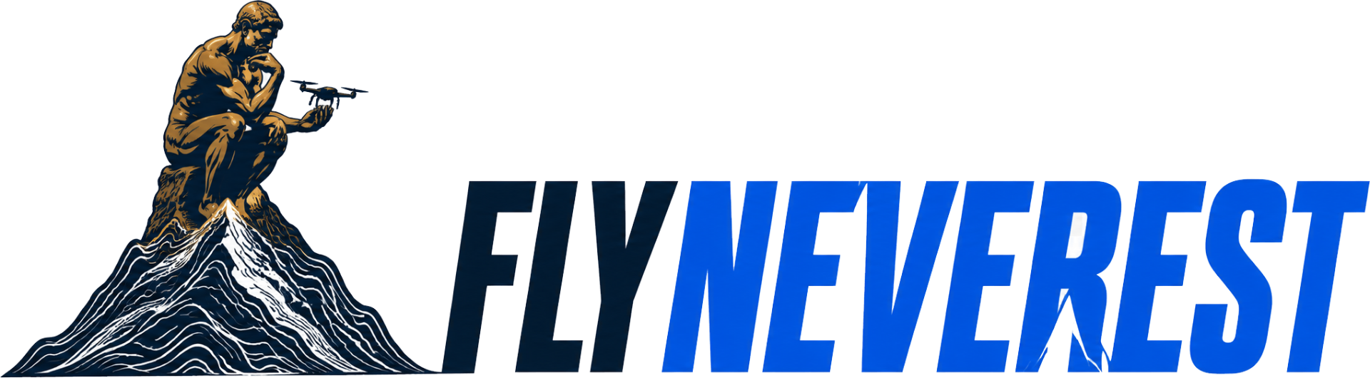 FlyNeverest Drone Services Logo